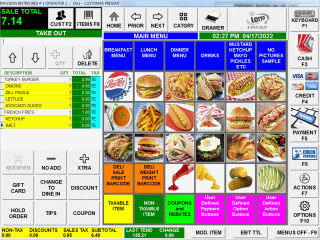 Restaurant Touch Screen POS Software Order Entry Restaurant Touch Screen POS Software Order Entry