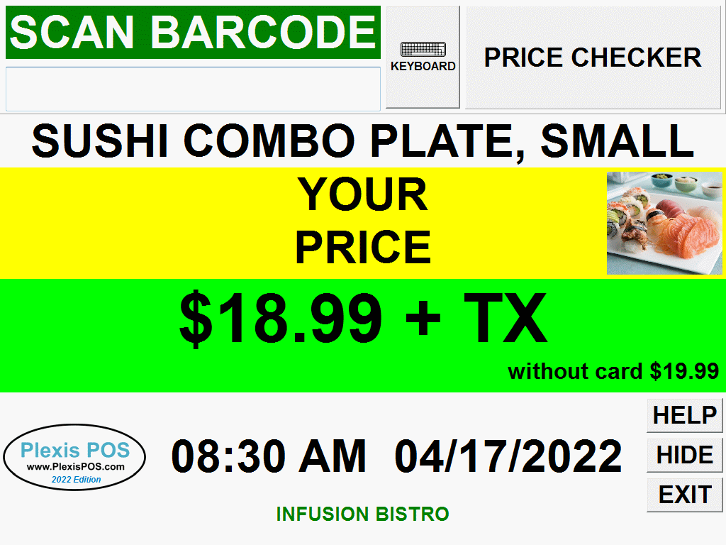 Customer Self Service Price Checker Customer Self Service Price Checker