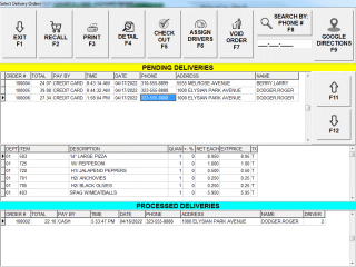 Choose the Prepared Order to be assigned to the Delivery Driver Choose the Prepared Order to be assigned to the Delivery Driver