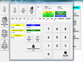 The Delivery Driver Drops Collected Payments The Delivery Driver Drops Collected Payments