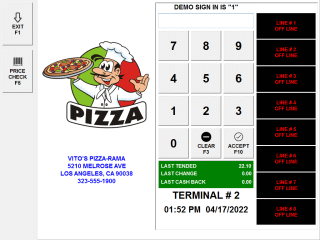 Pizza Software Order Entry Staff Sign In Pizza Software Order Entry Staff Sign In