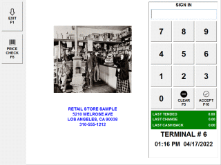 Sales Staff Retail Order Entry Sign In Sales Staff Retail Order Entry Sign In